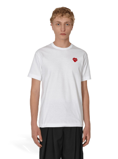 T-paita Comme des Garçons Invader Heart Valkoinen | P1T322 2