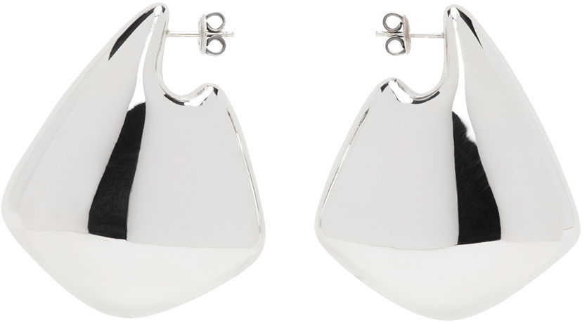 Korvakorut Bottega Veneta Large Fin Earrings Metallinen | 786206 V5070