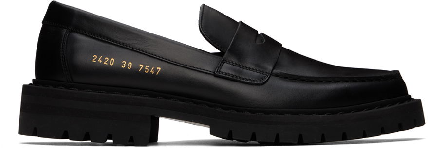 Vaatteet Common Projects Common Projects Chunk Sole Loafers Musta | ARTICLE 2420, 0