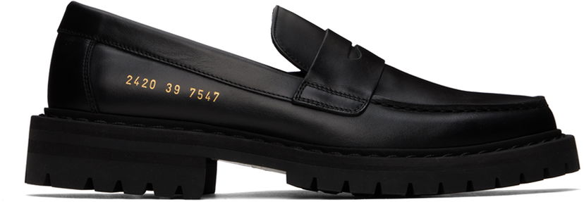 Vaatteet Common Projects Common Projects Chunk Sole Loafers Musta | ARTICLE 2420