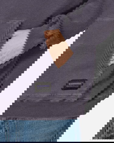 Huppari Neighborhood Pigment Dyed Hoodie Violetti | 232FPNH-CSM07 PU, 5