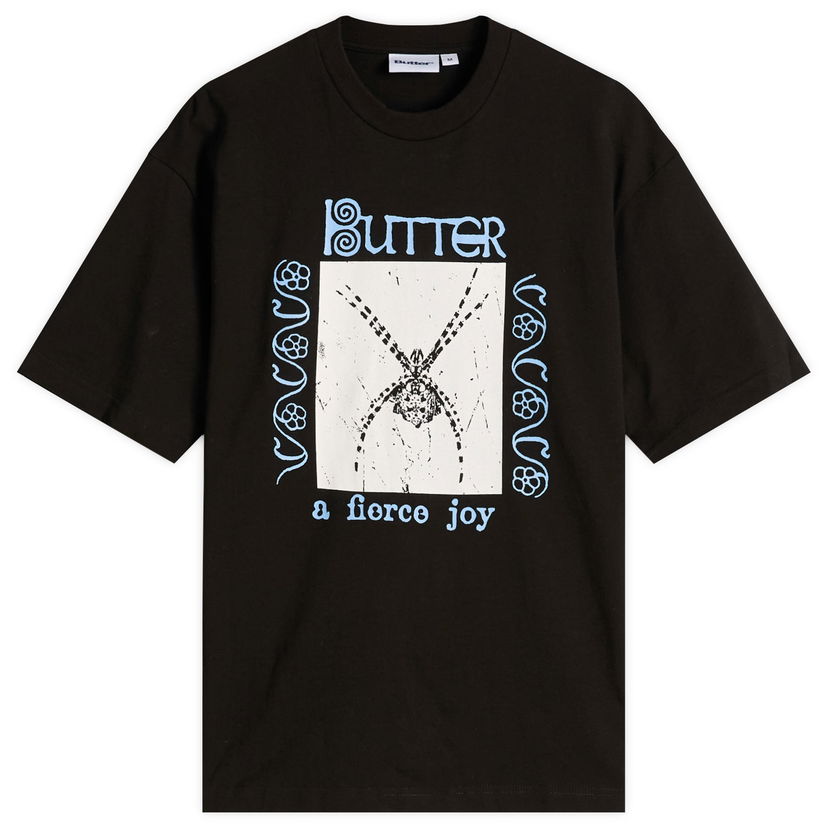 T-paita Butter Goods Butter Goods Fierce Joy Graphic Tee Musta | BG253108-BLK