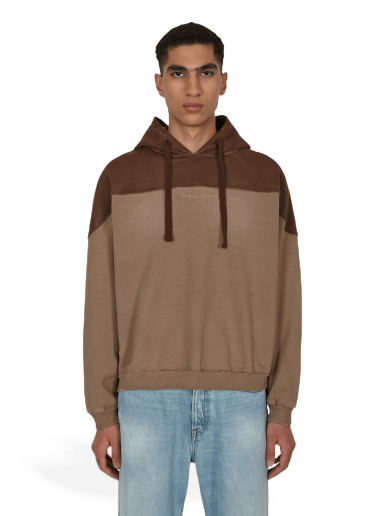 Huppari GUESS Two Tone Hooded Sweatshirt Ruskea | M2BQ02KBB40 A119