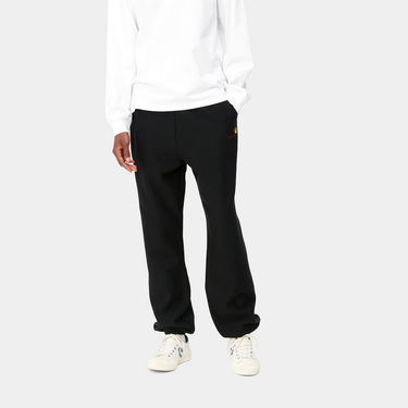 Verryttelyhousut Carhartt WIP American Script Sweat Pant Musta | I032328_89_XX, 0