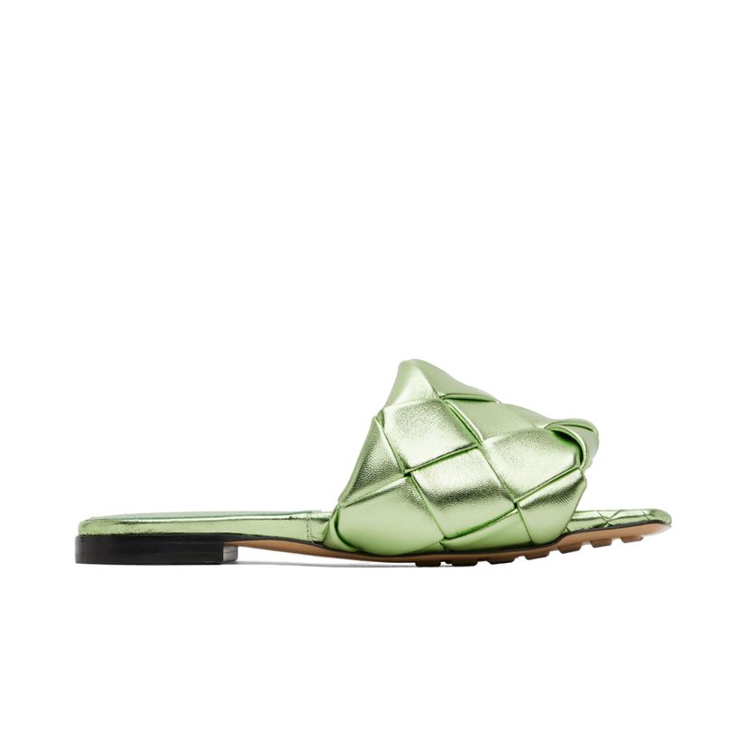 Tennarit ja kengät Bottega Veneta Lido Sandals "Green" Vihreä | 608853 V29N0