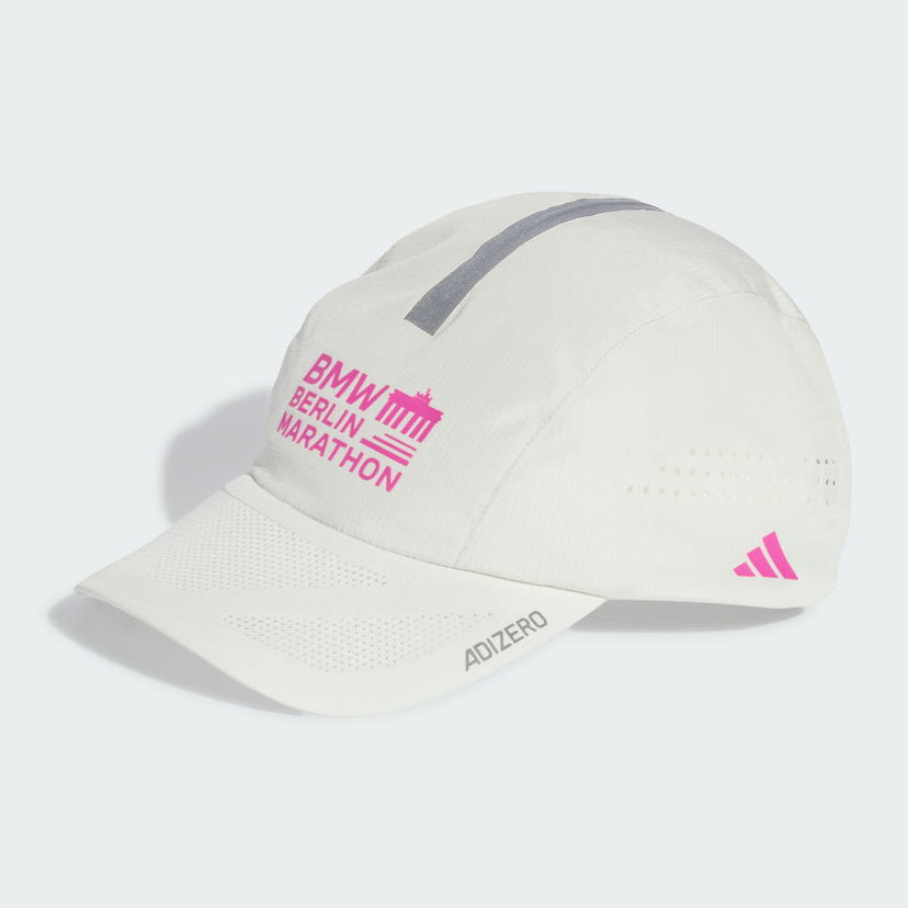 Korkki adidas Performance BMW Berlin-Marathon 2025 Running Cap Valkoinen | JZ9306
