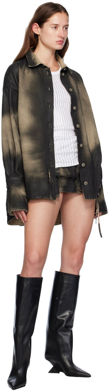 Hame The Attico Attico Fay Denim Miniskirt Musta | SPEWCS136 C109, 3