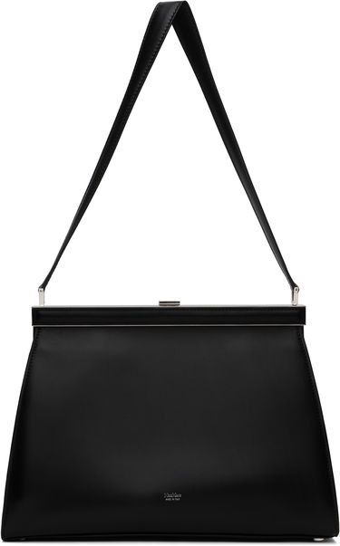 Käsilaukku Max Mara Biancaclasp Leather Frame Bag Musta | 2524516212600, 0