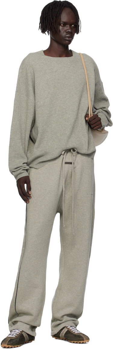 Verryttelyhousut Fear of God ESSENTIALS Relaxed Fleece Piping Sweatpants Harmaa | 130SP258065F, 3