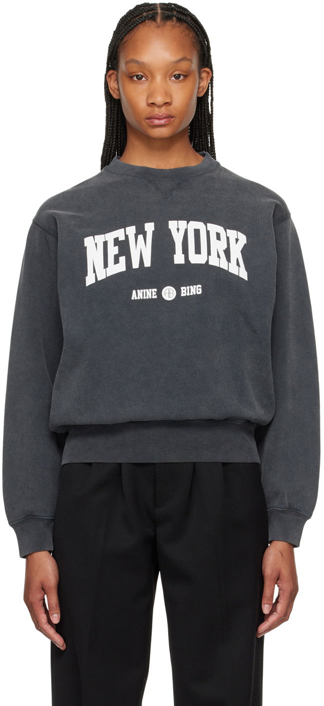 Huppari Anine Bing ANINE BING Ramona Sweatshirt Harmaa | A-08-5055-012D