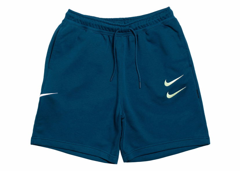 Shortsit Nike Sportswear Swoosh Logo Shorts Blue Force/Barely Volt Sininen | CJ4882-499