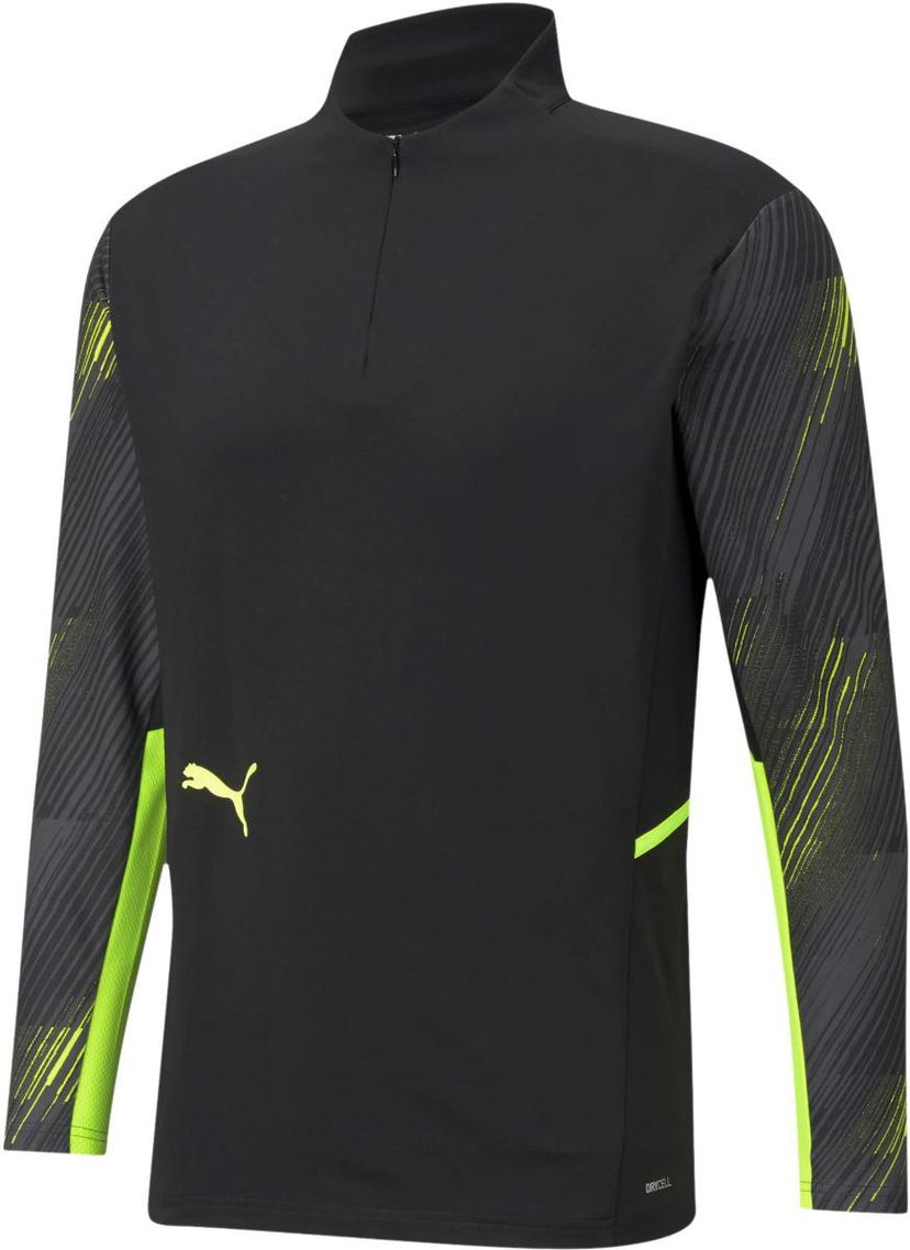 T-paita Puma 1/4 Zip Top Musta | 65721140