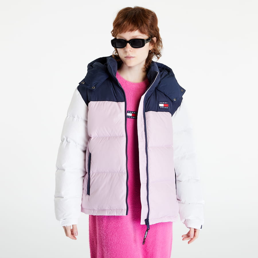 Puffer takki Tommy Hilfiger Alaska Puffer Vaaleanpunainen | DW0DW14288 TOB, 0
