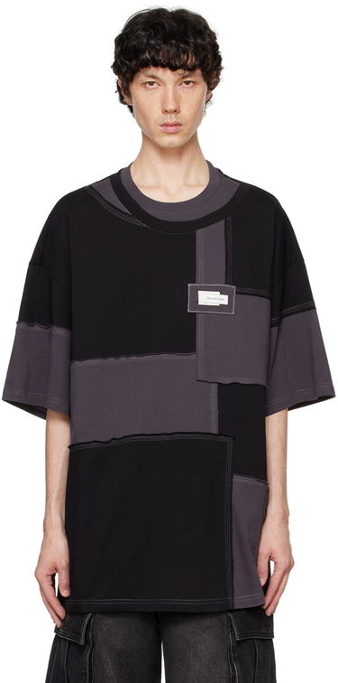 T-paita Feng Chen Wang Feng Chen Wang Patchwork T-Shirt Musta | FMF18TS01, 0