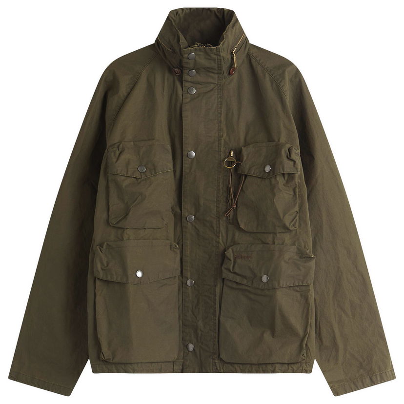 Parka Barbour Men's Heritage+ Westmorland Showerproof Jacket, Size Large Vihreä | MSP0135GN71