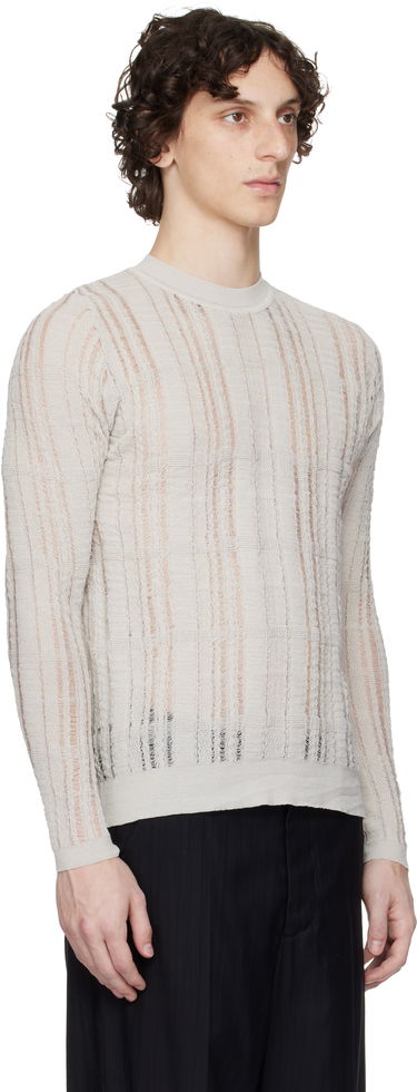 Villapaita OUR LEGACY OUR LEGACY Formal Distressed Sweater Harmaa | M2253FL, 1