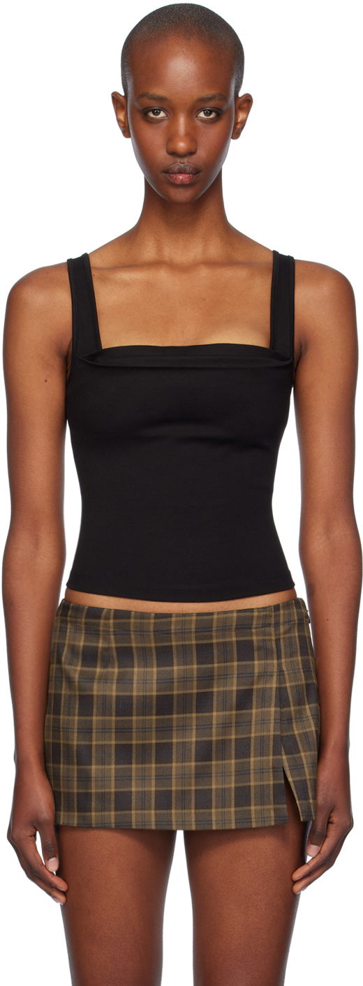 Hame Miaou Miaou Luna Tank Top Ruskea | 7110PONBLK