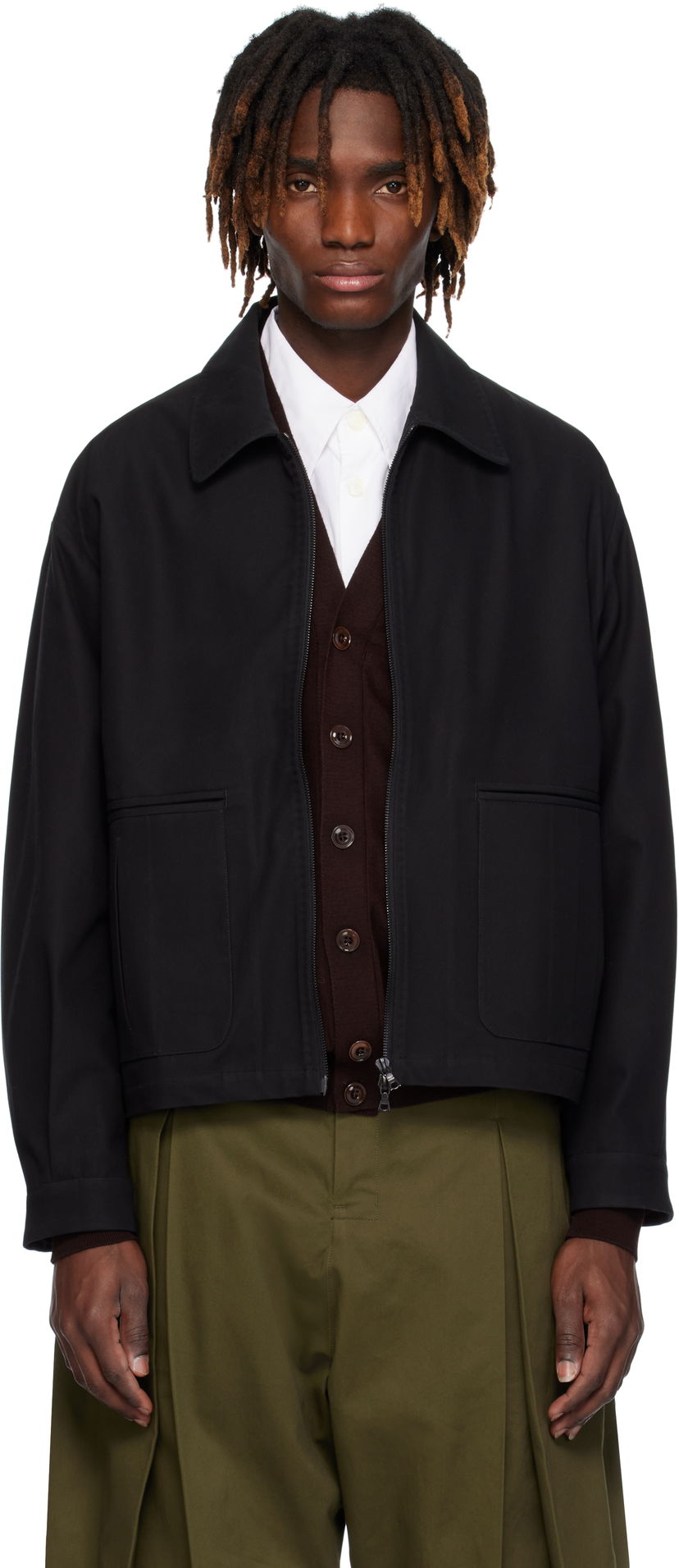 Takki sage NATION SAGE NATION Index Jacket Musta | S118 INDEX JACKET