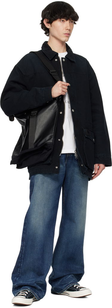 Takki Carhartt WIP OG Santa Fe Black Coat Musta | I034314-00E.4O, 4
