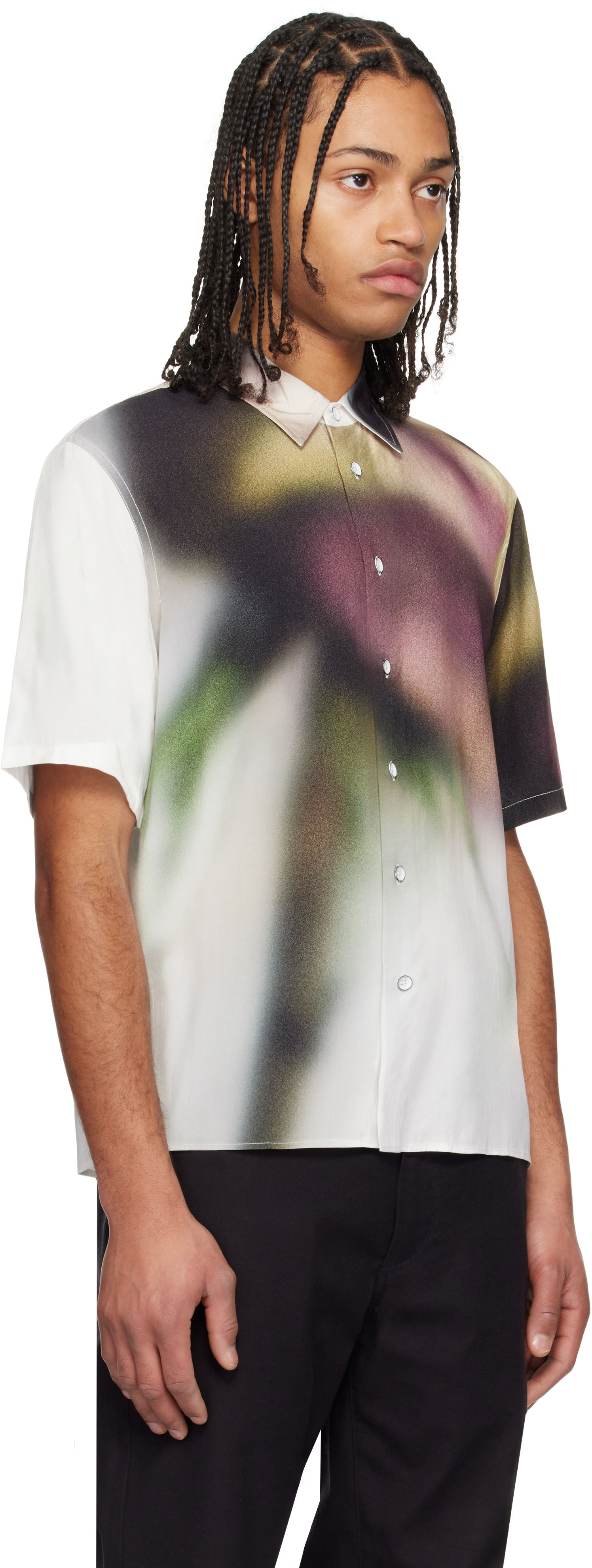 Paita rag & bone Rag & Bone Dalton Rose-Print Shirt Monivärinen | MBW24HA015RSML, 1