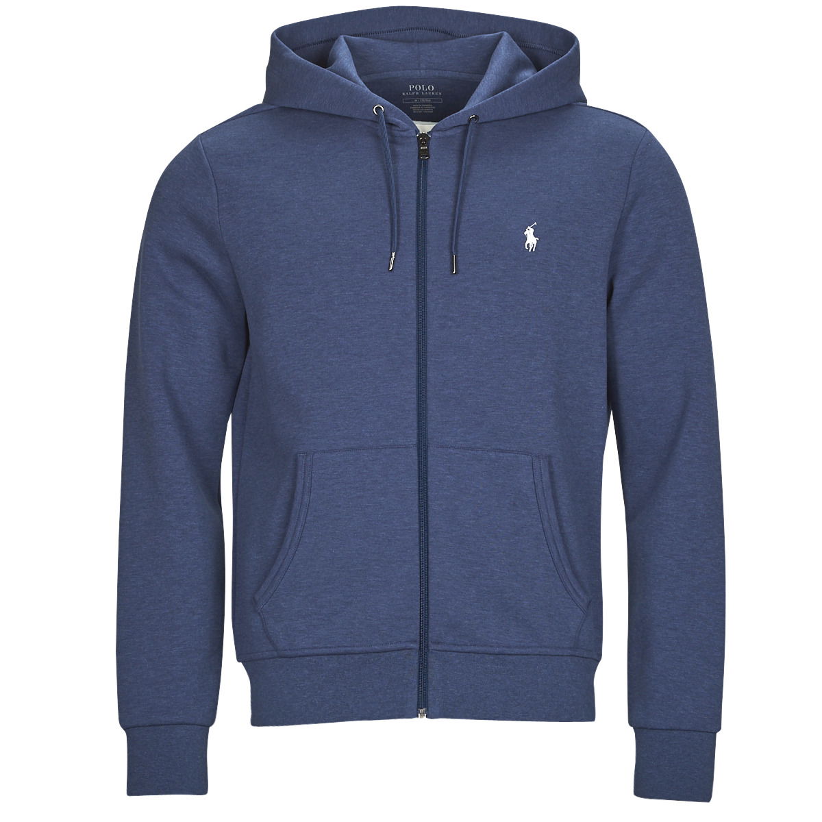 Huppari Polo by Ralph Lauren Double Knit Hoodie Tummansininen | 710881517016, 0