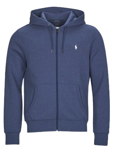 Huppari Polo by Ralph Lauren Double Knit Hoodie Tummansininen | 710881517016