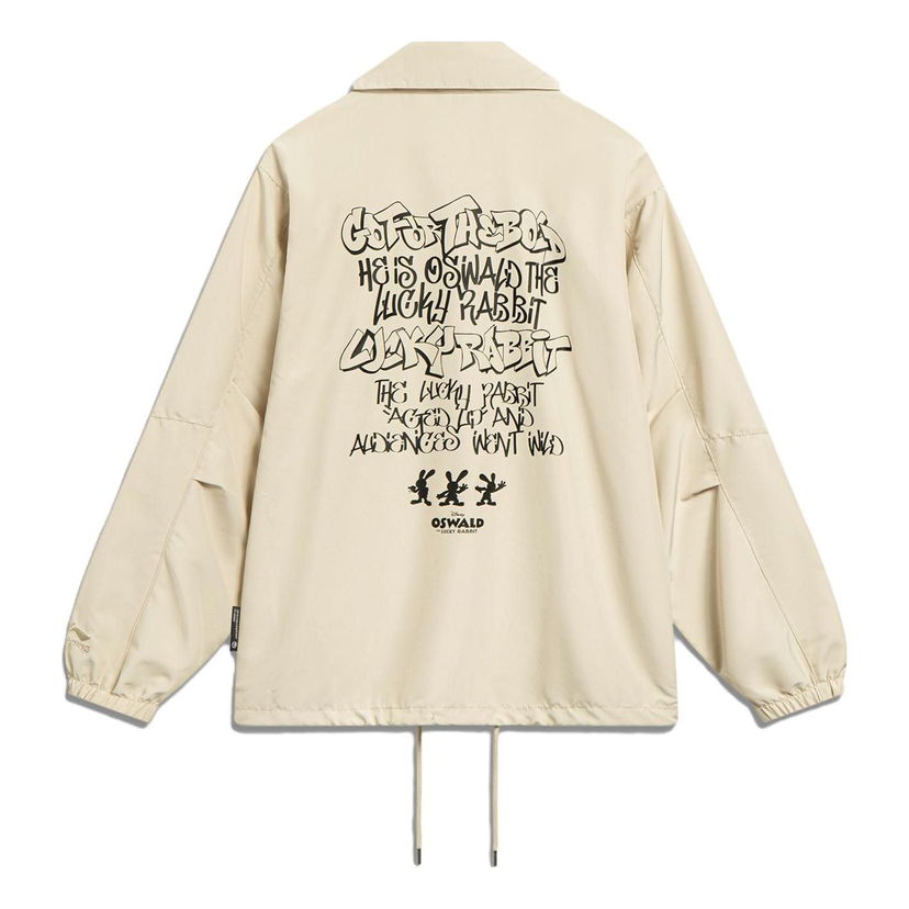 Tuulitakki Li-Ning Graphic Jacket Beige | AFDT305-1