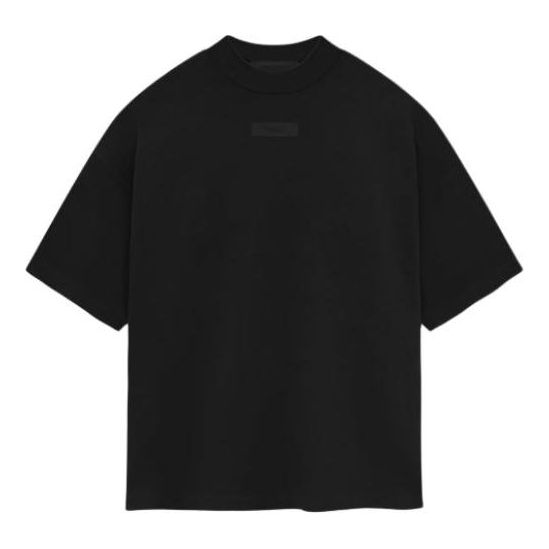 T-paita Fear of God Essentials SS24 Crewneck T-Shirt Musta | 125SP244194F