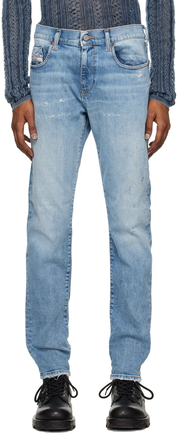 Jeans Diesel D-Strukt Slim Jeans Sininen | A0355809E73