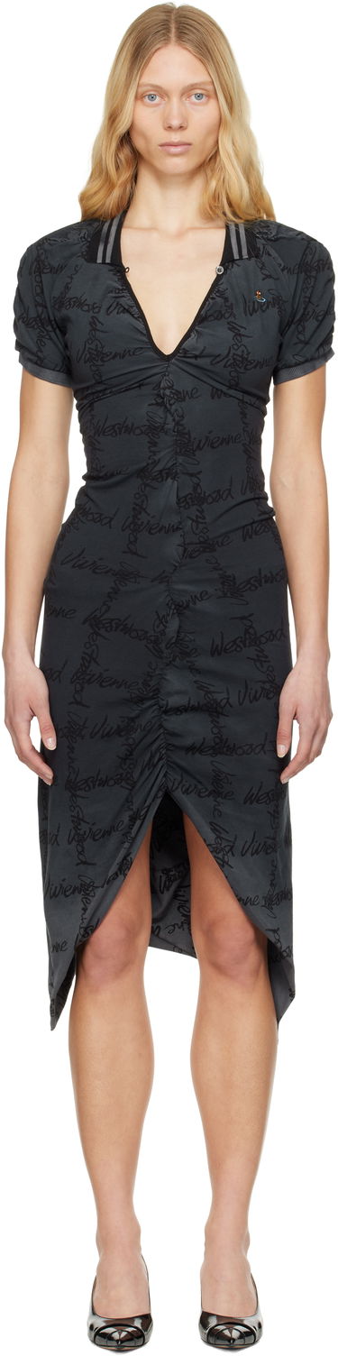 Mekko Vivienne Westwood Vivienne Westwood Pulling Midi Dress Harmaa | 1102000Z-J008T-, 0