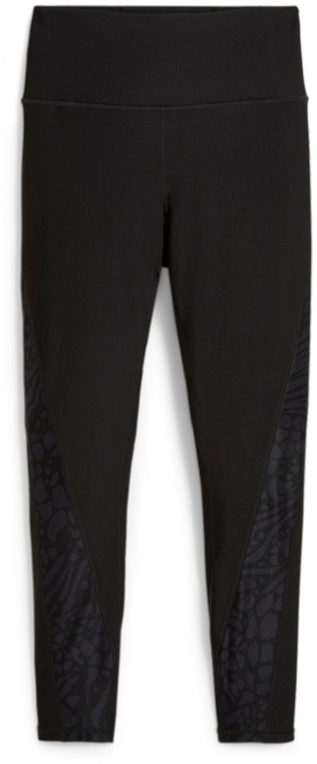 Leggingsit Puma Puma FIT EVERSCULPT HW 7/8 AOP Leggings Musta | 524801-01