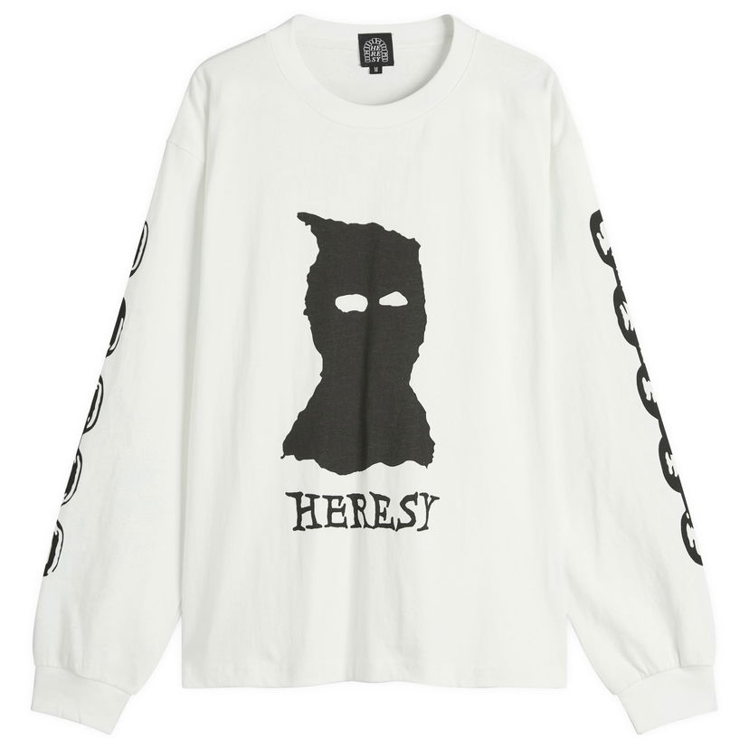 T-paita Heresy Cultist Long Sleeve T-Shirt Valkoinen | HAW25-T09E