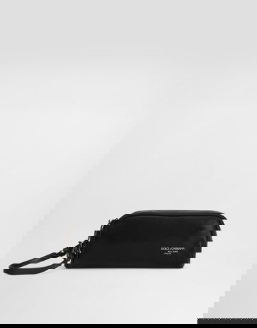 Matkalaukku Dolce & Gabbana Tempesta Calfskin Toiletry Bag Musta | BP3456AU99480999, 0