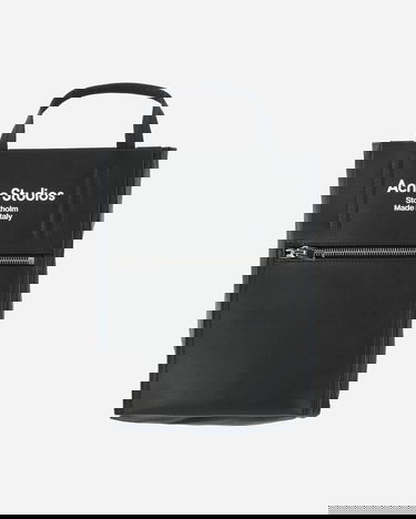 Olkalaukku Acne Studios Papery Nylon Tote Bag Musta | C10068- Z33, 3