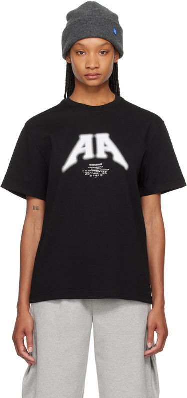 T-paita ADER ERROR Embroidered T-Shirt Musta | BN01SSTS0105BK, 0