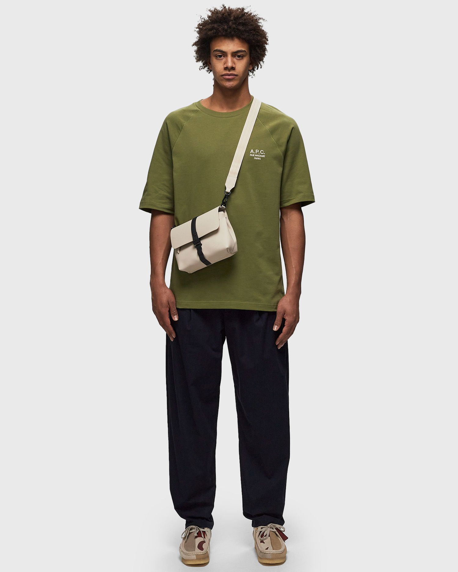 T-paita A.P.C. Willy Tee Vihreä | COEZC-H26258-JAA, 1