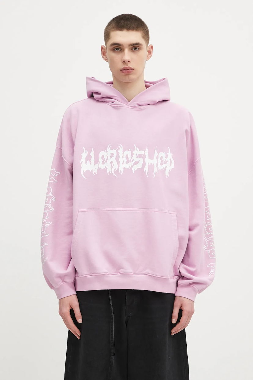 Huppari 032C 032C 'Faithless' Hoodie Vaaleanpunainen | S25.URC.0631.850