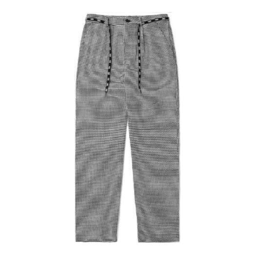 Housut Vans Houndstooth Pattern Trousers Musta | VN0A5JN3BLK, 0
