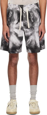 Palm Angels Blueprint Palms Shorts