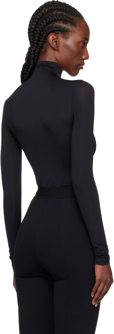 Body WARDROBE.NYC Long Sleeve Bodysuit Musta | W1086R18JE, 2