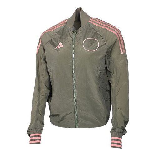 Bomber-takki adidas Originals Vrct Woven Bomber Jacket Vihreä | FI6720