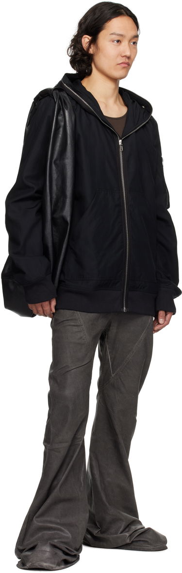 Huppari Rick Owens Rick Owens DRKSHDW Hollywood Flight Bomber Jacket Musta | DU01E3772 NR, 3