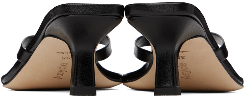 Kengänhoito Aeyde Aeyde Wilma Heeled Thong Sandals Musta | A11-HS-ADRS55CI-0221-800-007, 1