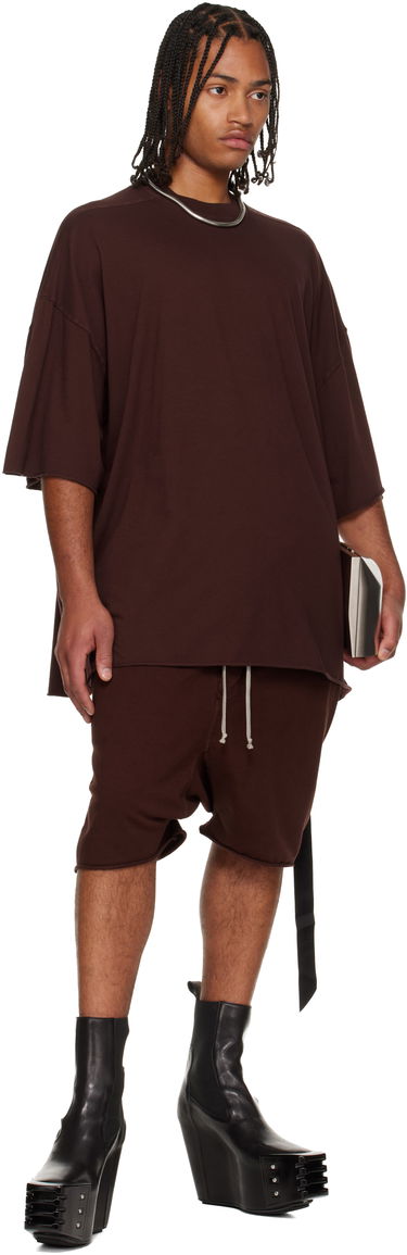 Shortsit Rick Owens Rick Owens DRKSHDW Concordians Drawstring Pods Shorts Ruskea | DU02E7380 RIGP, 3