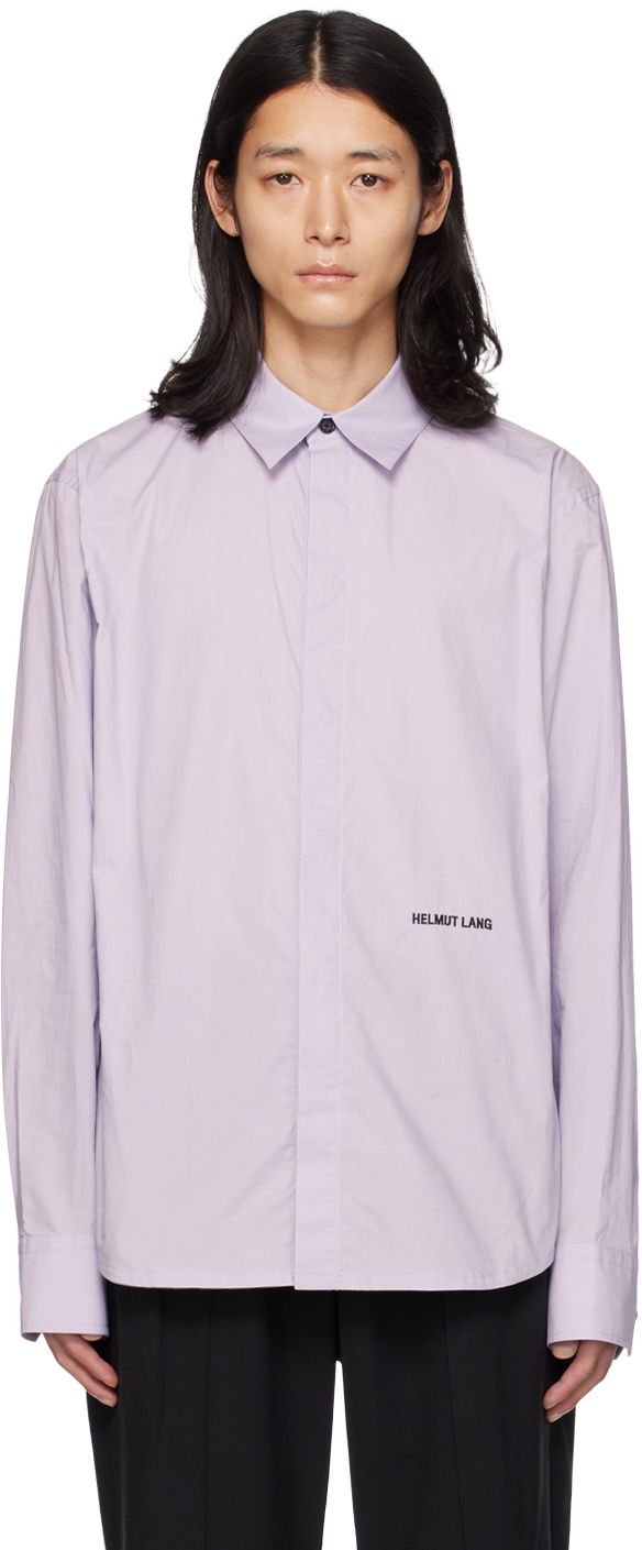 Paita Helmut Lang Classic Shirt Violetti | N04HM507