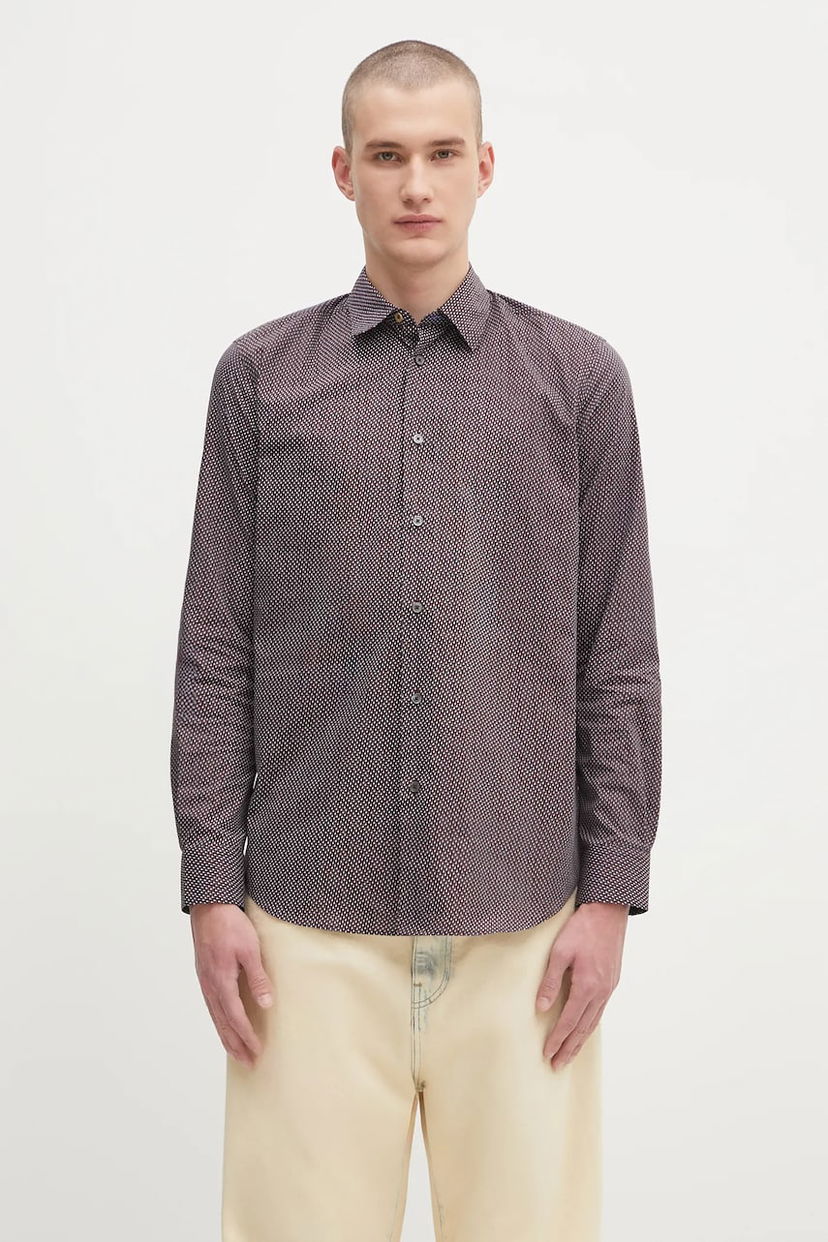 Paita Paul Smith Paul Smith Regular Fit Classic Collar Shirt Monivärinen | M1R.901U.T02718