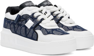 Tennarit ja kengät Valentino Valentino Garavani One Stud XL Low-Top Tummansininen | 6Y2S0G37CWM, 3