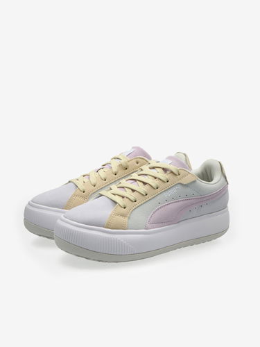Tennarit ja kengät Puma Suede Mayu Tenisky Harmaa | 38311401_Ice Flow-Puma White-Nimbus Cloud, 3