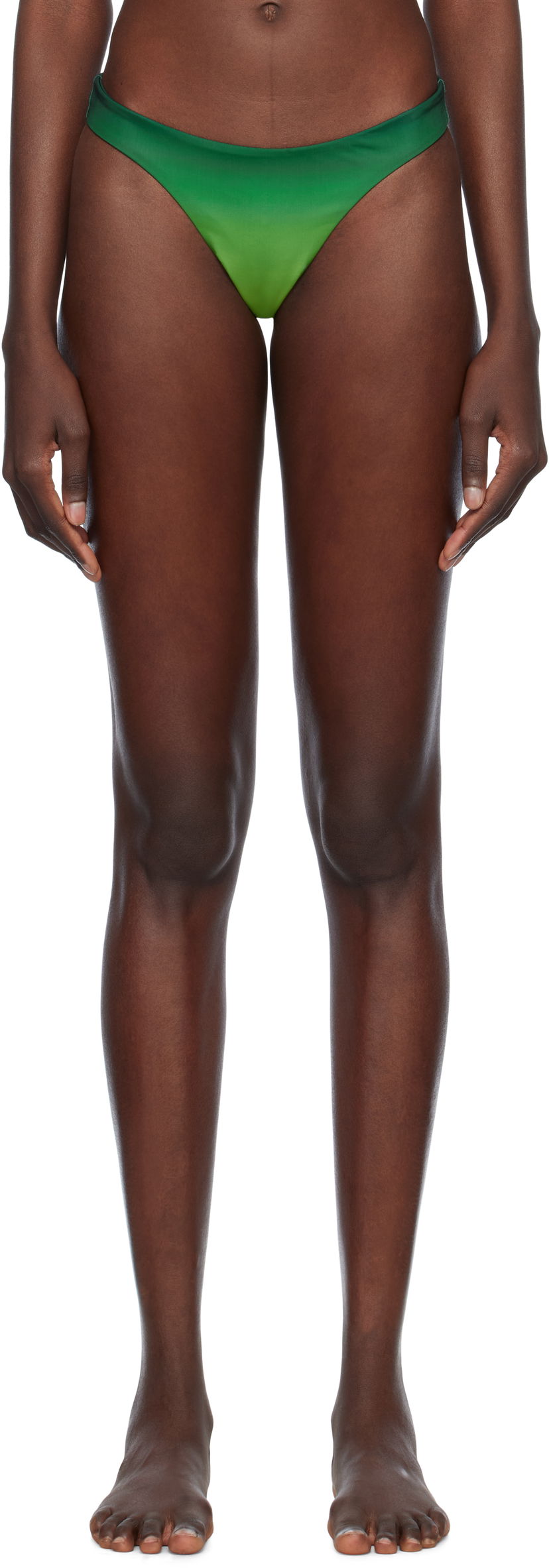 Uimapuvut Casablanca Casablanca Gradient Bikini Bottom Vihreä | WS25-SWM-059-02