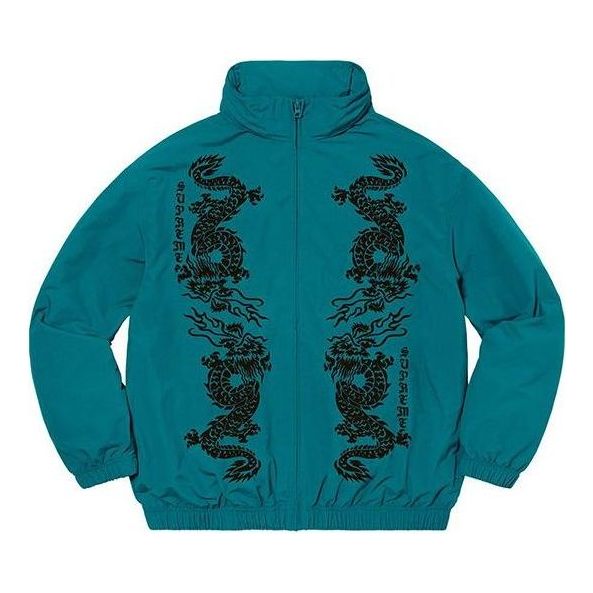 Tuulitakki Supreme Dragon Track Jacket Sininen | SUP-SS21-760